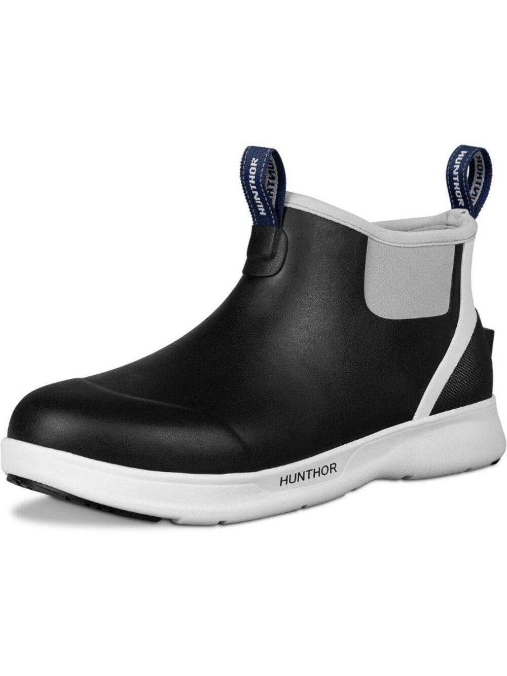 Waterproof Anti-Slip Men's Deck Boots for Fishing & Rain - Saltwater Ready